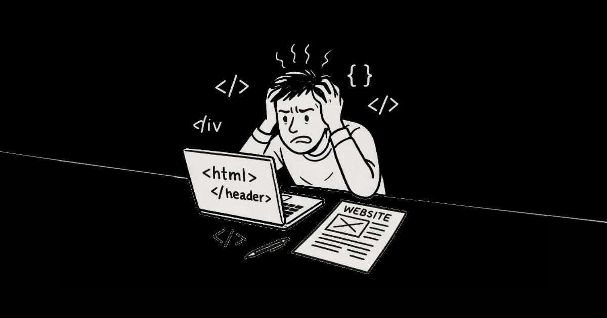 Cover Image for Code it yourself!? Why waste time programming when you can create?